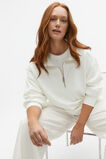 Core Heritage Half Zip Sweat  Cloud Cream  hi-res