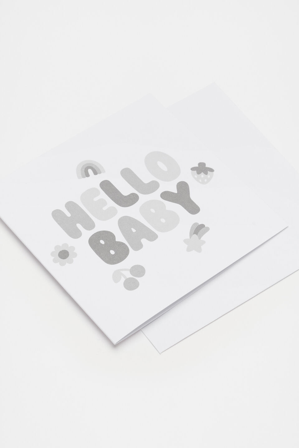 Hello Baby Card  Multi