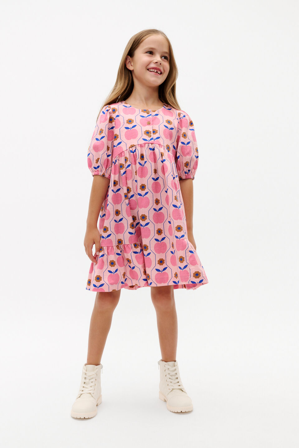 Apple Dress  Rose Petal