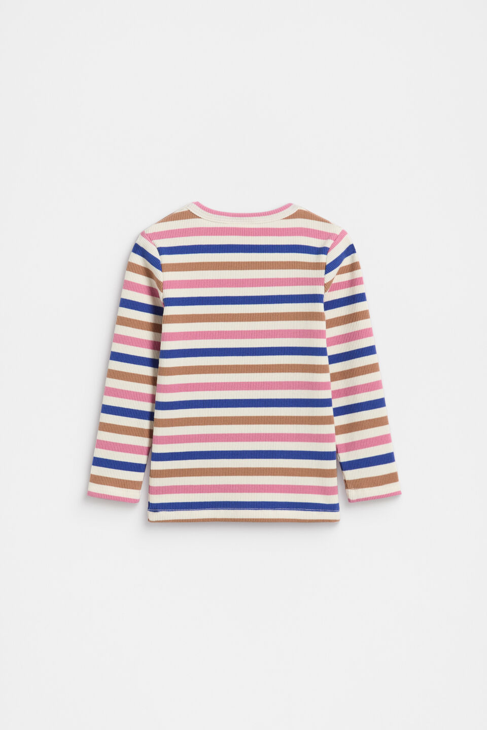 Stripe Rib Tee  Multi