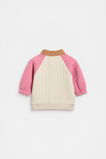 Double Quilted Sweat  Raspberry  hi-res