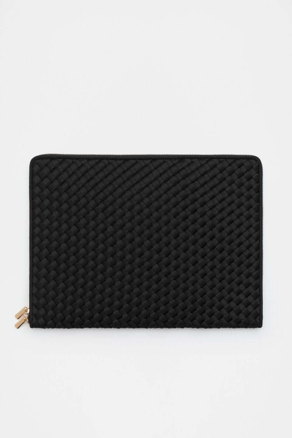Woven Tech Case  Black