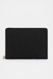 Woven Tech Case  Black  hi-res