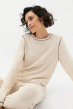 Waffle Top and Pant PJ Set  Oat Marle  hi-res