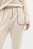 Waffle Top and Pant PJ Set  Oat Marle  hi-res