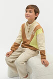 Spliced Logo Sweat  Cinnamon  hi-res