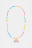 Rainbow Bead Necklace  Multi  hi-res