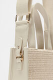 Woven Mini Crossbody Bag  Stone  hi-res