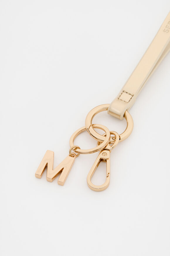 Pale Gold Wrist Letter Strap  M  hi-res