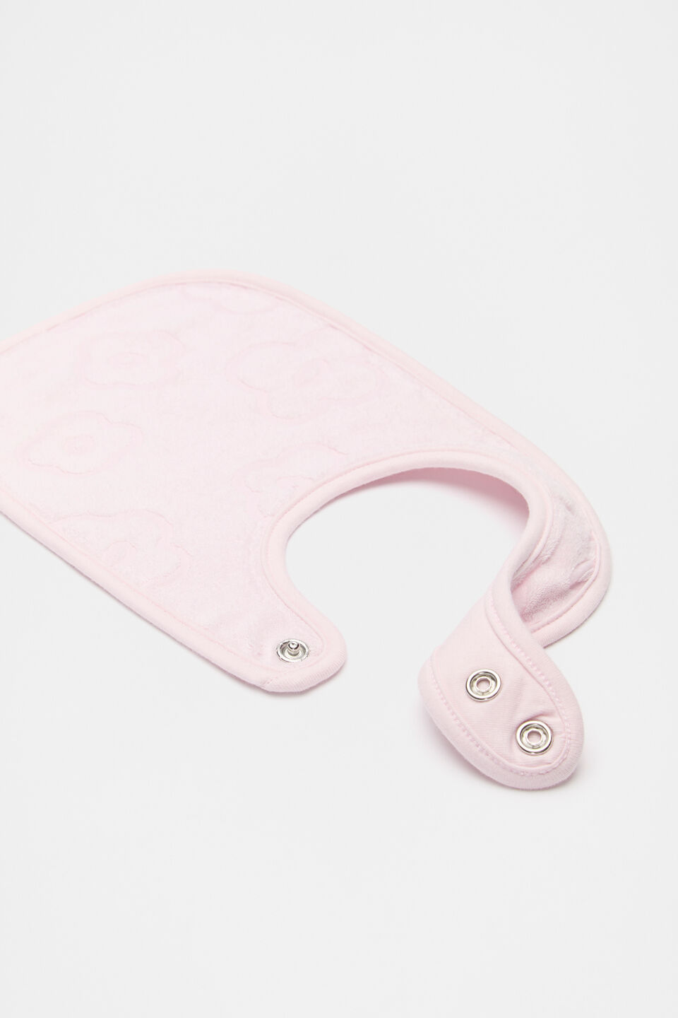 Terry Flower Bib  Berry