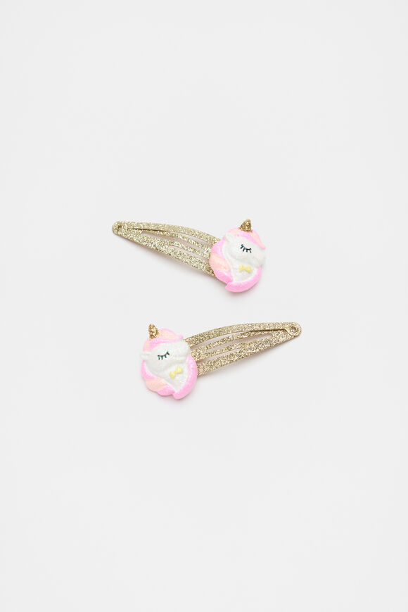 Glitter Unicorn Snaps  Multi  hi-res