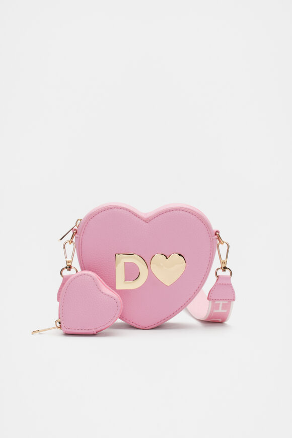 Heart Initial Bag  D  hi-res