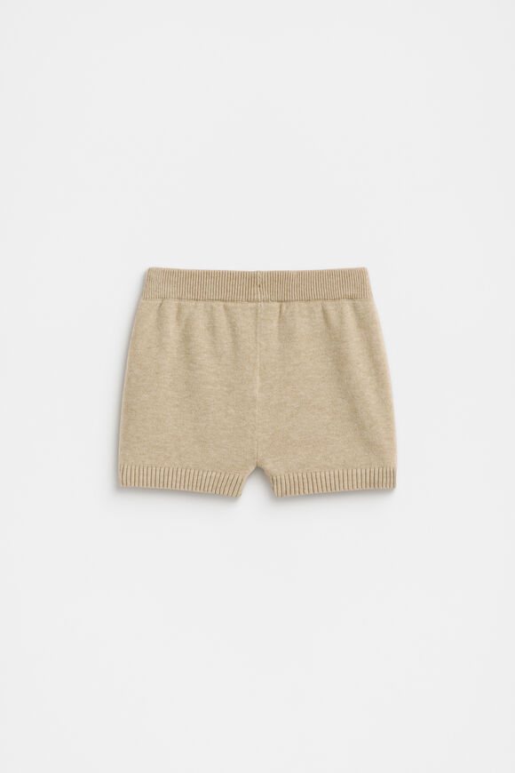 Knit Short  Neutral Marle  hi-res