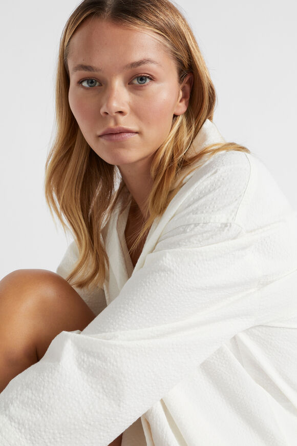 Shirt and Short PJ Set  Cloud Cream  hi-res