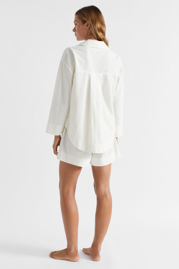 Shirt and Short PJ Set  Cloud Cream  hi-res