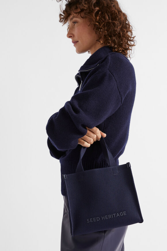 Nano Knit Tote  Midnight Sky  hi-res