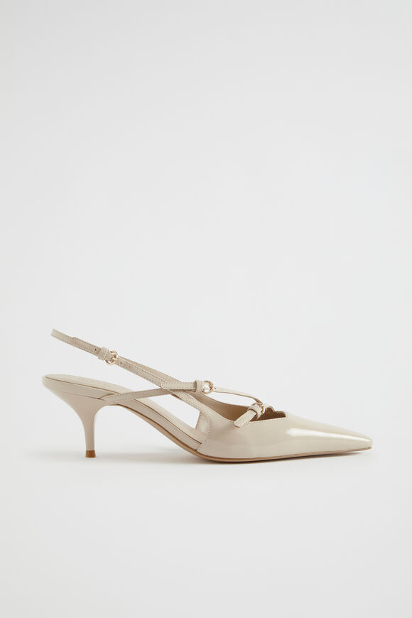 Demi Kitten Heel  Vanilla Patent  hi-res