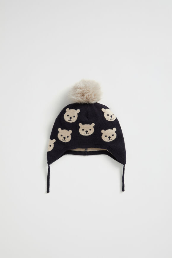 Bear Beanie  Multi  hi-res