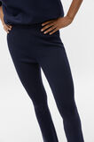 Crepe Knit Kick Flare  Midnight Sky  hi-res