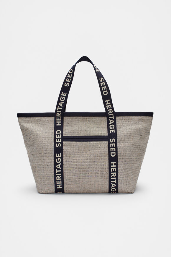 Seed Logo Day Tote  Midnight Sky  hi-res