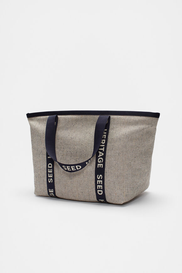 Seed Logo Day Tote  Midnight Sky  hi-res