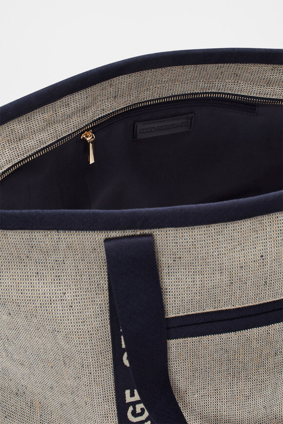 Seed Logo Day Tote  Midnight Sky  hi-res