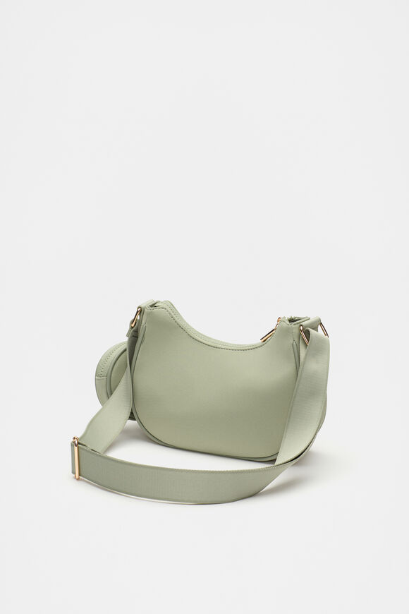Seed Essential Logo Crossbody Bag  Pale Olive  hi-res