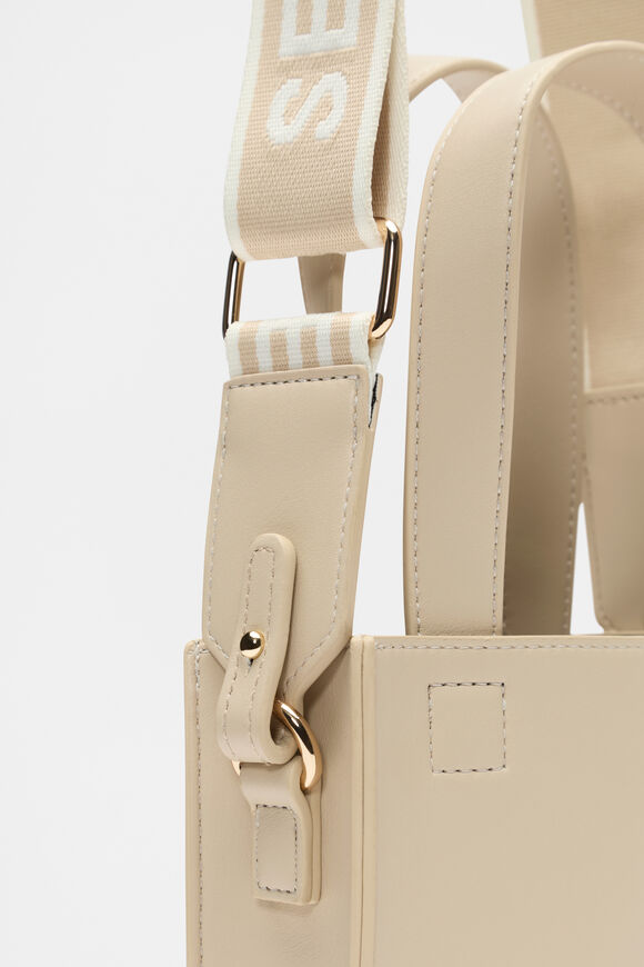 Two Tone Mini Crossbody Bag  Vanilla  hi-res