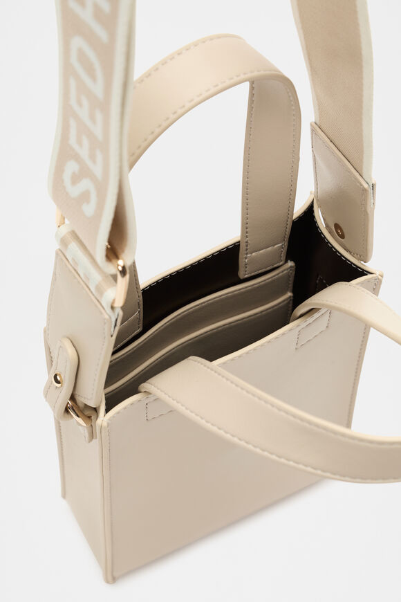 Two Tone Mini Crossbody Bag  Vanilla  hi-res