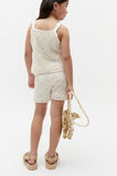 Flower Crochet Tank  Milk  hi-res
