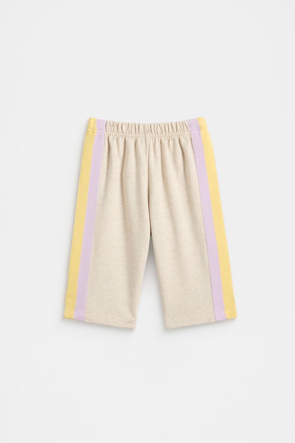 Side Stripe Track Pant  Oat Marle  hi-res