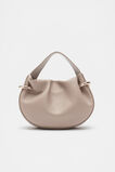 Textured Mini Round Handbag  Cookie  hi-res