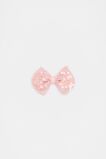 Large Sequin Bow  Rose Petal  hi-res
