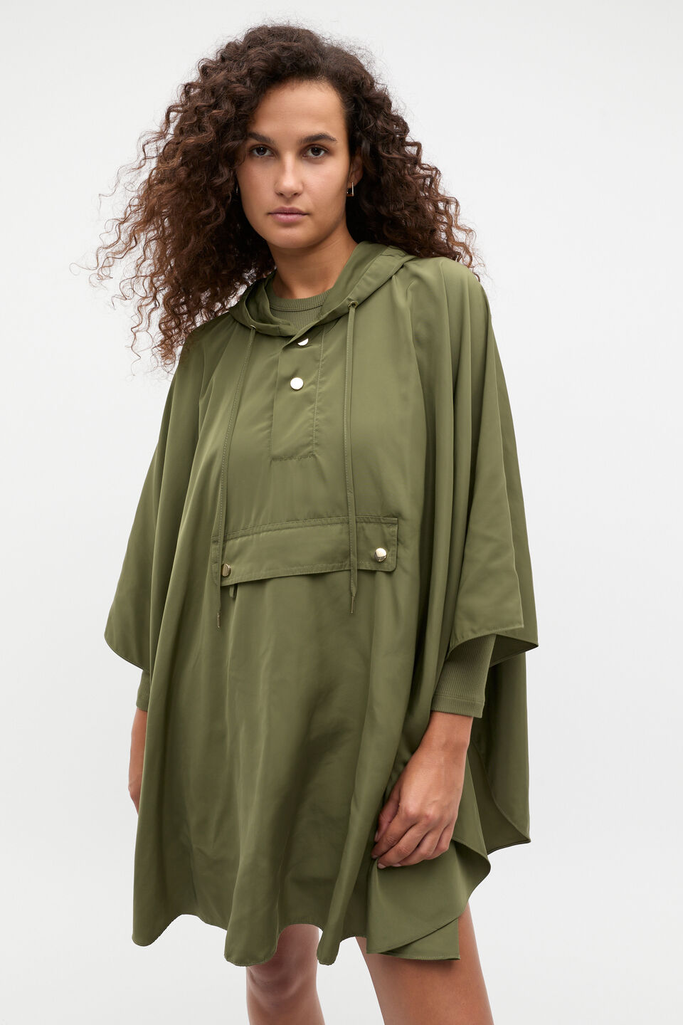 Packable Rain Poncho  Rainforest
