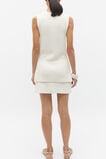 Crepe Rib Button Down Vest  Frappe  hi-res