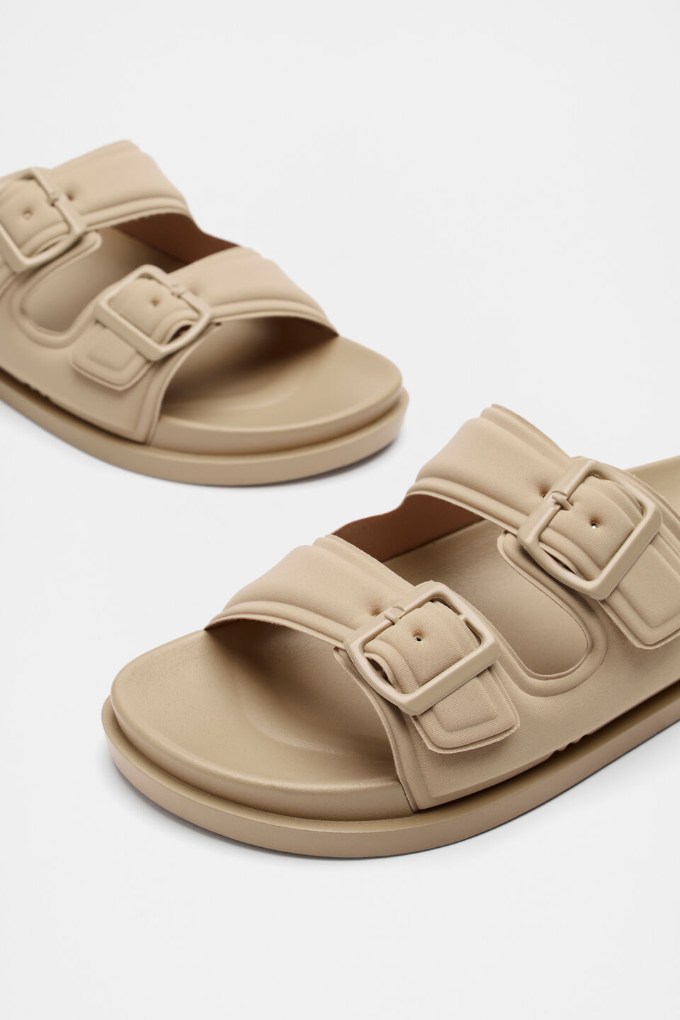 Neoprene 2 Strap Slide  Nougat