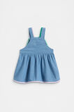 Chambray Logo Pinafore  Chambray  hi-res