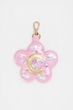 Flower Initial Keyring  C  hi-res