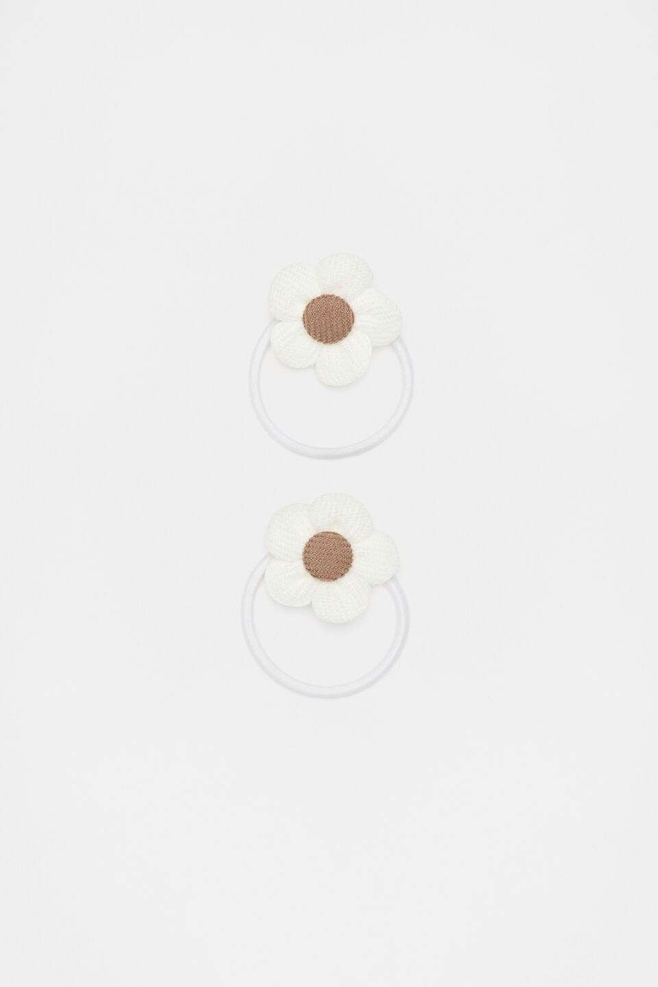 Cord Flower Elastics Pack  Classic Cream