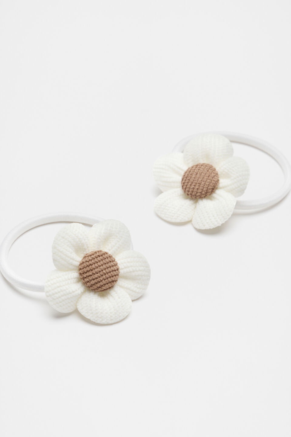 Cord Flower Elastics Pack  Classic Cream