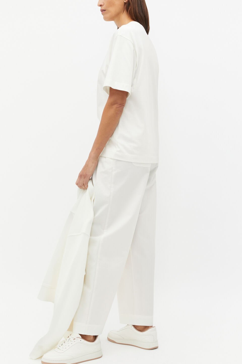 Heritage Embroidered Tee  Cloud Cream