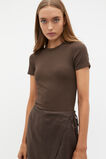 Heritage Rib Tee  Dark Espresso  hi-res