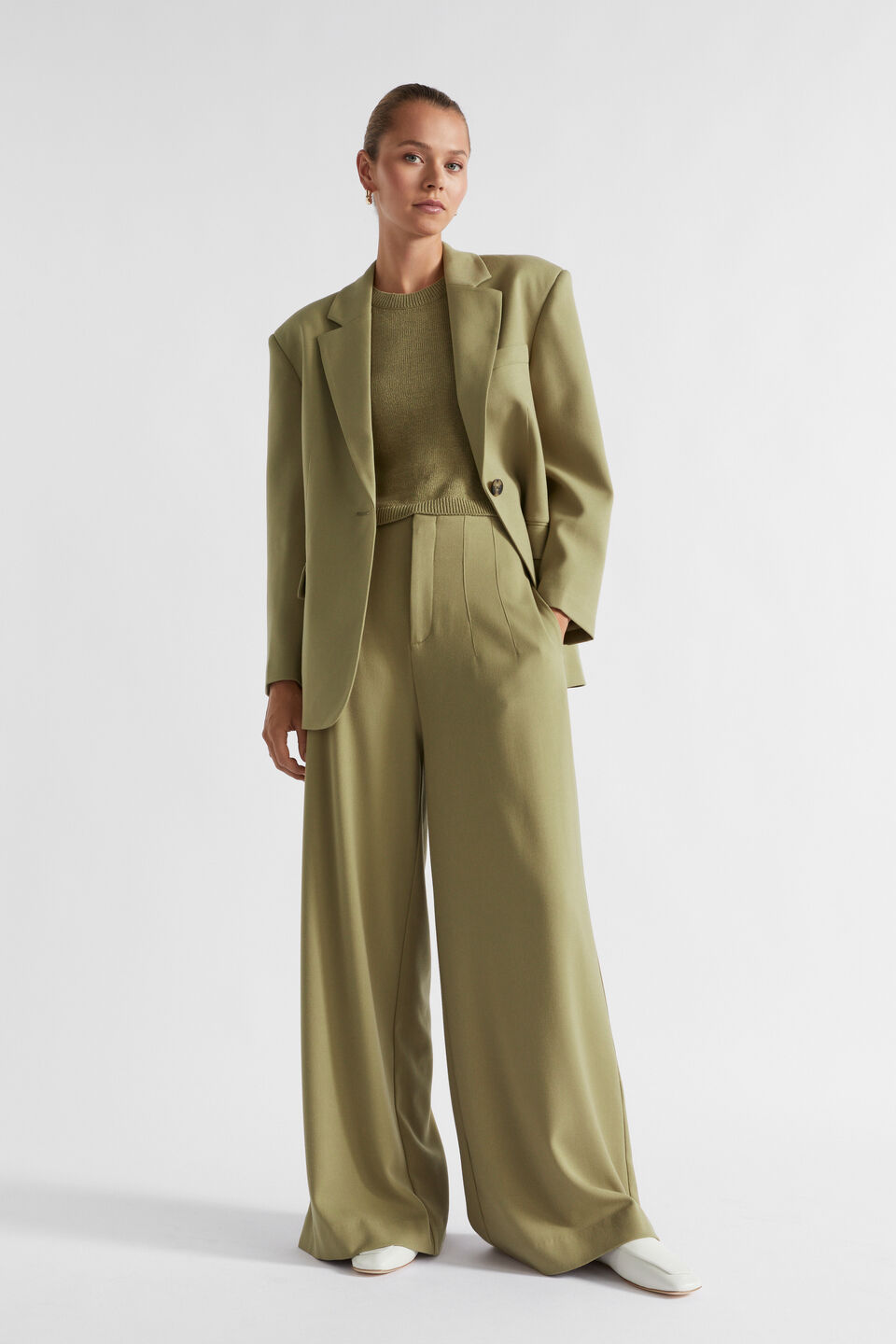 Oversized Blazer  Pistachio