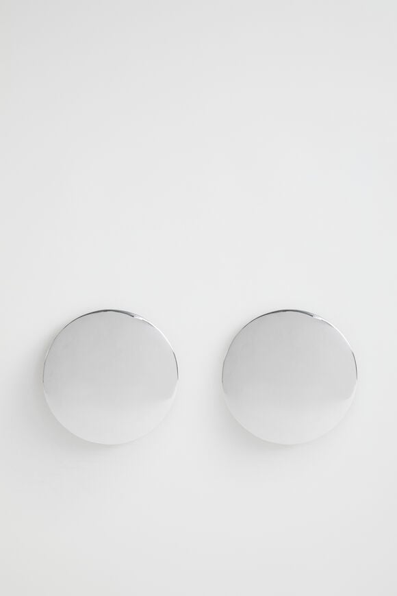 Oversized Dome Stud  Silver  hi-res