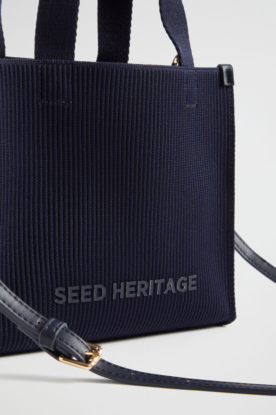 Nano Knit Tote  Midnight Sky