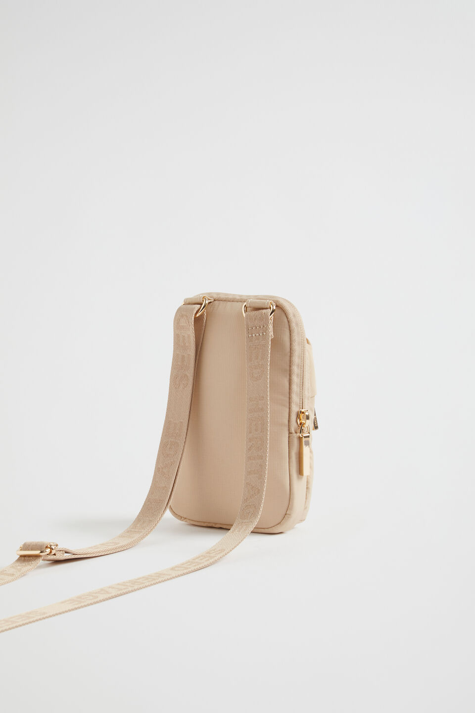 Monochrome Crossbody Sling  Champagne Beige
