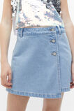 Denim Skort  Washed Blue  hi-res