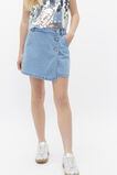 Denim Skort  Washed Blue  hi-res