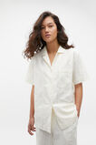 Embroidered Shirt and Pant PJ Set  Alabaster  hi-res