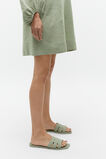 Woven Moulded Slide  Pale Olive  hi-res